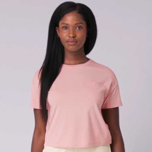 Brand new SUPER SOFT women’s FWD cropped All Day Sleep Tee t-shirt - Picture 13 of 14